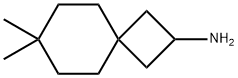 Spiro[3.5]nonan-2-amine, 7,7-dimethyl- Struktur