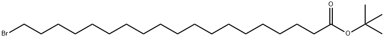 Nonadecanoic acid, 19-bromo-, 1,1-dimethylethyl ester Struktur