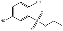 Benzenesulfonic acid, 2,5-dihydroxy-, ethyl ester Struktur