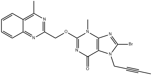 Linagliptin Impurity 26 Struktur