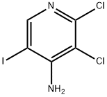 4-Pyridinamine, 2,3-dichloro-5-iodo- Struktur