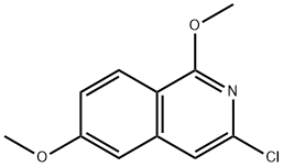 Isoquinoline, 3-chloro-1,6-dimethoxy- Struktur