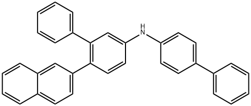 N-([1,1'-biphenyl]-4-yl)-6-(naphthalen-2-yl)-[1,1'-biphenyl]-3-amine Struktur