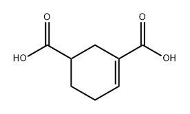 2,3,4,5-Tetrahydroisophthalic acid Struktur