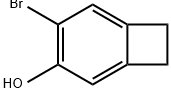 Bicyclo[4.2.0]octa-1,3,5-trien-3-ol, 4-bromo- Struktur