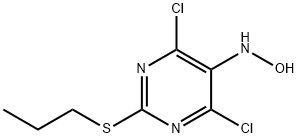 5-Pyrimidinamine, 4,6-dichloro-N-hydroxy-2-(propylthio)-