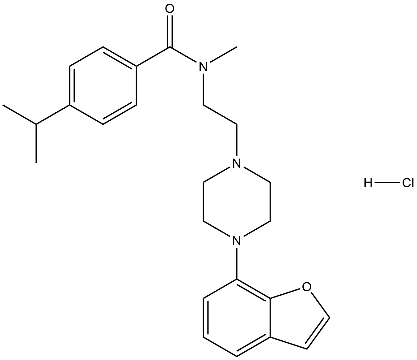 化合物 BEFIPERIDE HCL, 2518226-56-5, 結構式