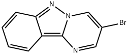 Pyrimido[1,2-b]indazole, 3-bromo- Struktur