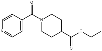 4-Piperidinecarboxylic acid, 1-(4-pyridinylcarbonyl)-, ethyl ester