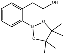 Benzeneethanol, 2-(4,4,5,5-tetramethyl-1,3,2-dioxaborolan-2-yl)- Struktur