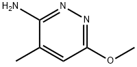 6-Methoxy-4-methyl-3-pyridazinamine Struktur