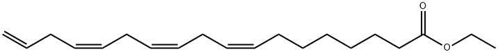 (8Z,11Z,14Z)-ethyl octadeca-8,11,14,17-tetraenoate Struktur