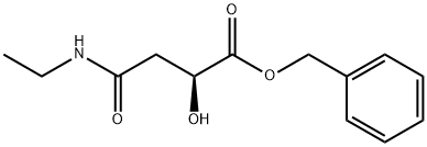 benzyl (2S)-4-(ethylamino)-2-hydroxy-4-oxobutanoate Struktur