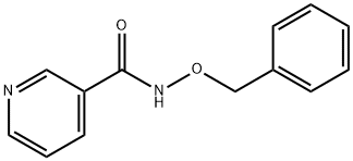 3-Pyridinecarboxamide, N-(phenylmethoxy)-