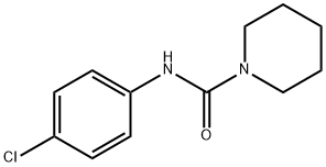 N-(4-Chlorophenyl)piperidine-1-carboxamide Struktur