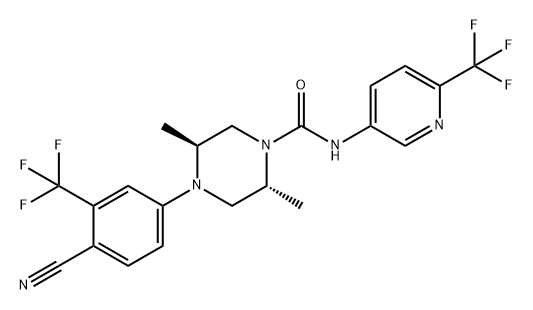 化合物 YM550, 262295-11-4, 結(jié)構(gòu)式