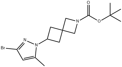 2-[(tert-butoxy)carbonyl]-2-azaspiro[3.3]heptane Struktur