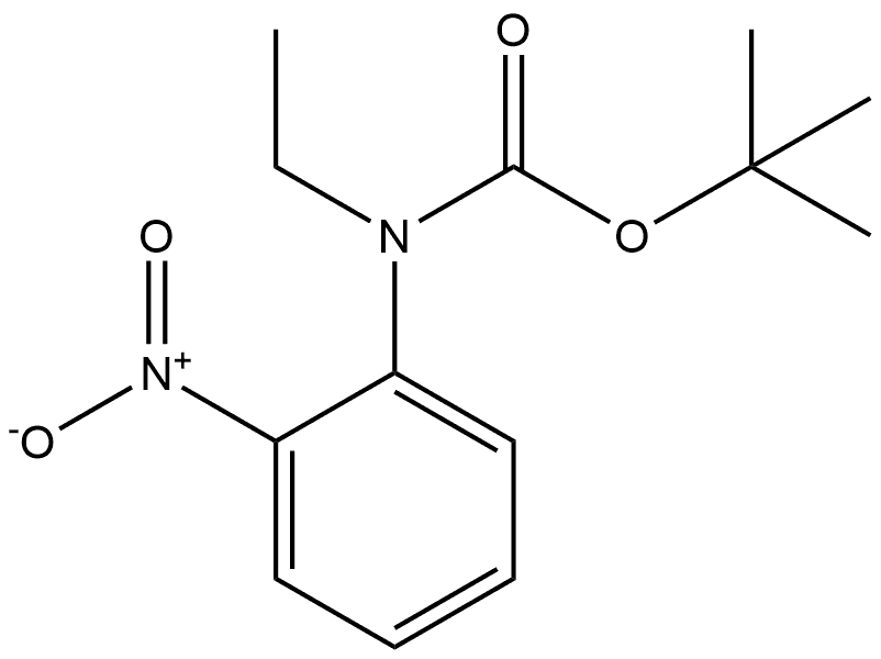 1,1-Dimethylethyl N-ethyl-N-(2-nitrophenyl)carbamate Struktur