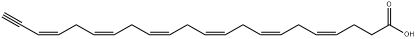 4,7,10,13,16,19-Docosahexaen-21-ynoic acid, (4Z,7Z,10Z,13Z,16Z,19Z)- Struktur