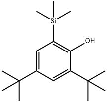 Phenol, 2,4-bis(1,1-dimethylethyl)-6-(trimethylsilyl)-