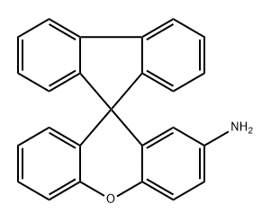 spiro[fluorene-9,9'-xanthen]-2'-amine Struktur