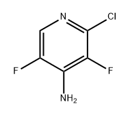 4-Pyridinamine, 2-chloro-3,5-difluoro- Struktur