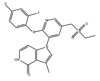 化合物 BRD4 INHIBITOR-23, 2760307-53-5, 結(jié)構(gòu)式