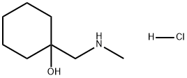 Cyclohexanol, 1-[(methylamino)methyl]-, hydrochloride (1:1) Struktur