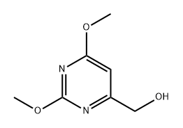 4-Pyrimidinemethanol, 2,6-dimethoxy- Struktur