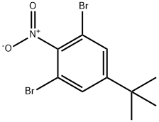 Benzene, 1,3-dibromo-5-(1,1-dimethylethyl)-2-nitro- Struktur