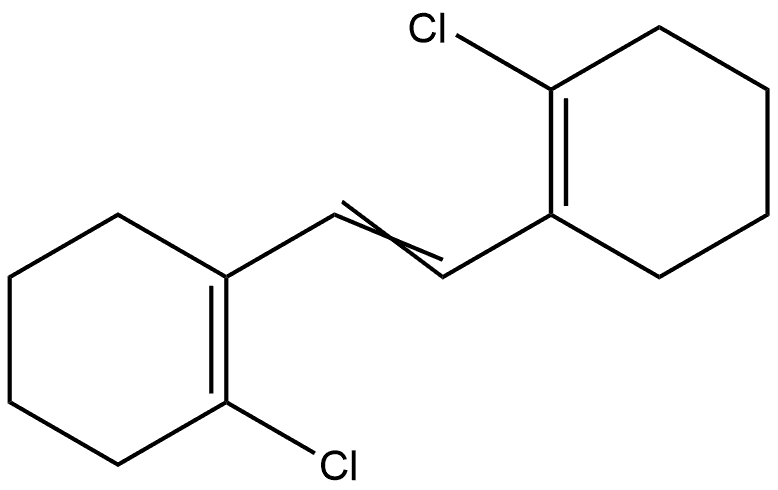 (E)-1,2-bis(2-chlorocyclohex-1-en-1-yl)ethene|