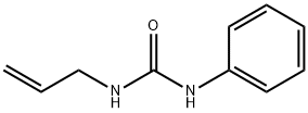 Urea, N-phenyl-N'-2-propen-1-yl- Struktur