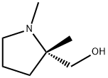 (2S)-1,2-Dimethyl-2-pyrrolidinemethanol Struktur