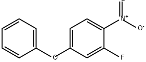 Benzene, 2-fluoro-1-nitro-4-phenoxy- Struktur