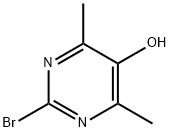 5-Pyrimidinol, 2-bromo-4,6-dimethyl- Struktur