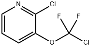 Pyridine, 2-chloro-3-(chlorodifluoromethoxy)- Structure