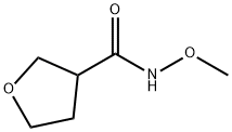 3-Furancarboxamide,tetrahydro-N-methoxy-(9CI) Struktur