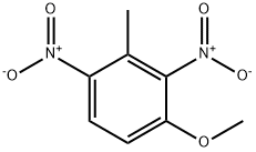 Benzene, 1-methoxy-3-methyl-2,4-dinitro- Struktur