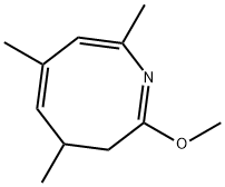 4,6,8-Trimethyl-2-methoxy-3,4-dihydroazocin Struktur