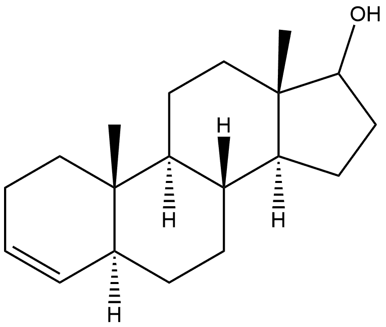 Androst-3-en-17-ol, (5α)- (9CI) Struktur