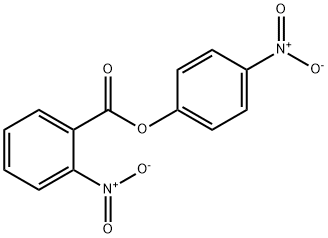 Benzoic acid, 2-nitro-, 4-nitrophenyl ester Struktur