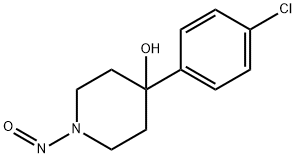 4-Piperidinol, 4-(4-chlorophenyl)-1-nitroso- Struktur