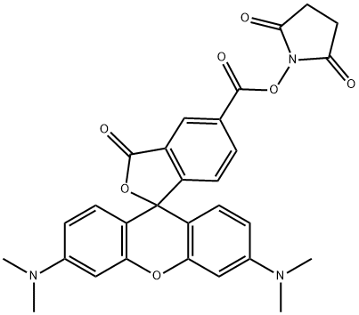 5-TAMRA NHS ester Struktur
