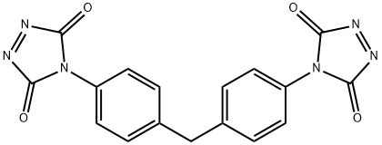 3H-1,2,4-Triazole-3,5(4H)-dione, 4,4'-(methylenedi-4,1-phenylene)bis- Struktur