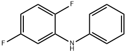 Benzenamine, 2,5-difluoro-N-phenyl- Struktur