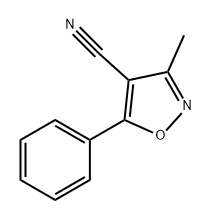 4-Isoxazolecarbonitrile, 3-methyl-5-phenyl-