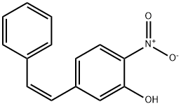 3-Stilbenol, 4-nitro-, (Z)- (8CI) Struktur