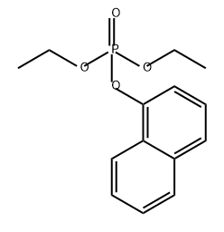 Phosphoric acid, diethyl 1-naphthalenyl ester