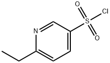 3-Pyridinesulfonyl chloride, 6-ethyl- Struktur