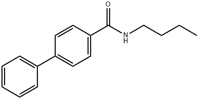 [1,1'-Biphenyl]-4-carboxamide, N-butyl- Struktur